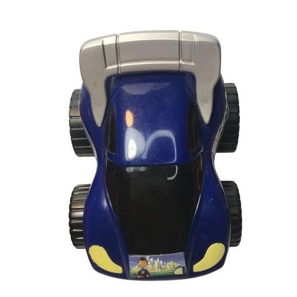 Disney Meet The Robinsons Push Go Friction Lot of 3 Cars Purple, Blue, Red Toys - Picture 5 of 12